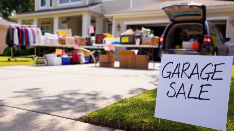 garage sale